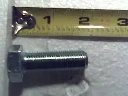 018-6019-00 Bolt 1/2-20 X 1-1/2 Gr 5 Bolts Zinc Bad Boy 1