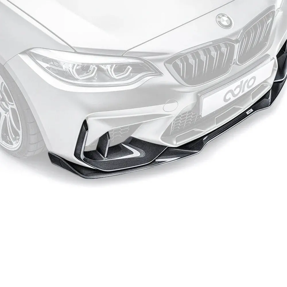 Bmw F87 M2 Carbon Fiber Air Ducts + Front Lip Set 1