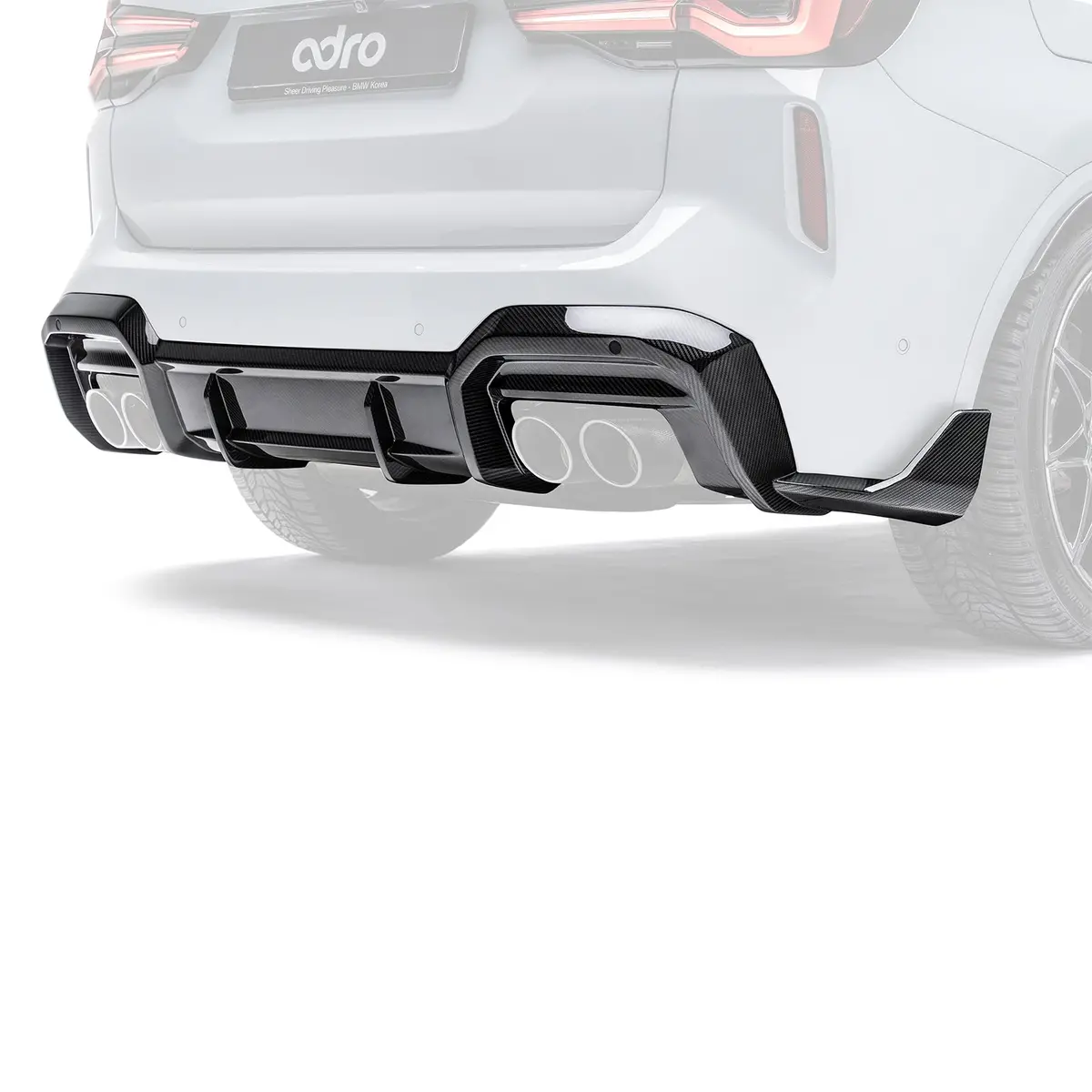 Bmw F97 X3m Prepreg Rear Diffuser 1
