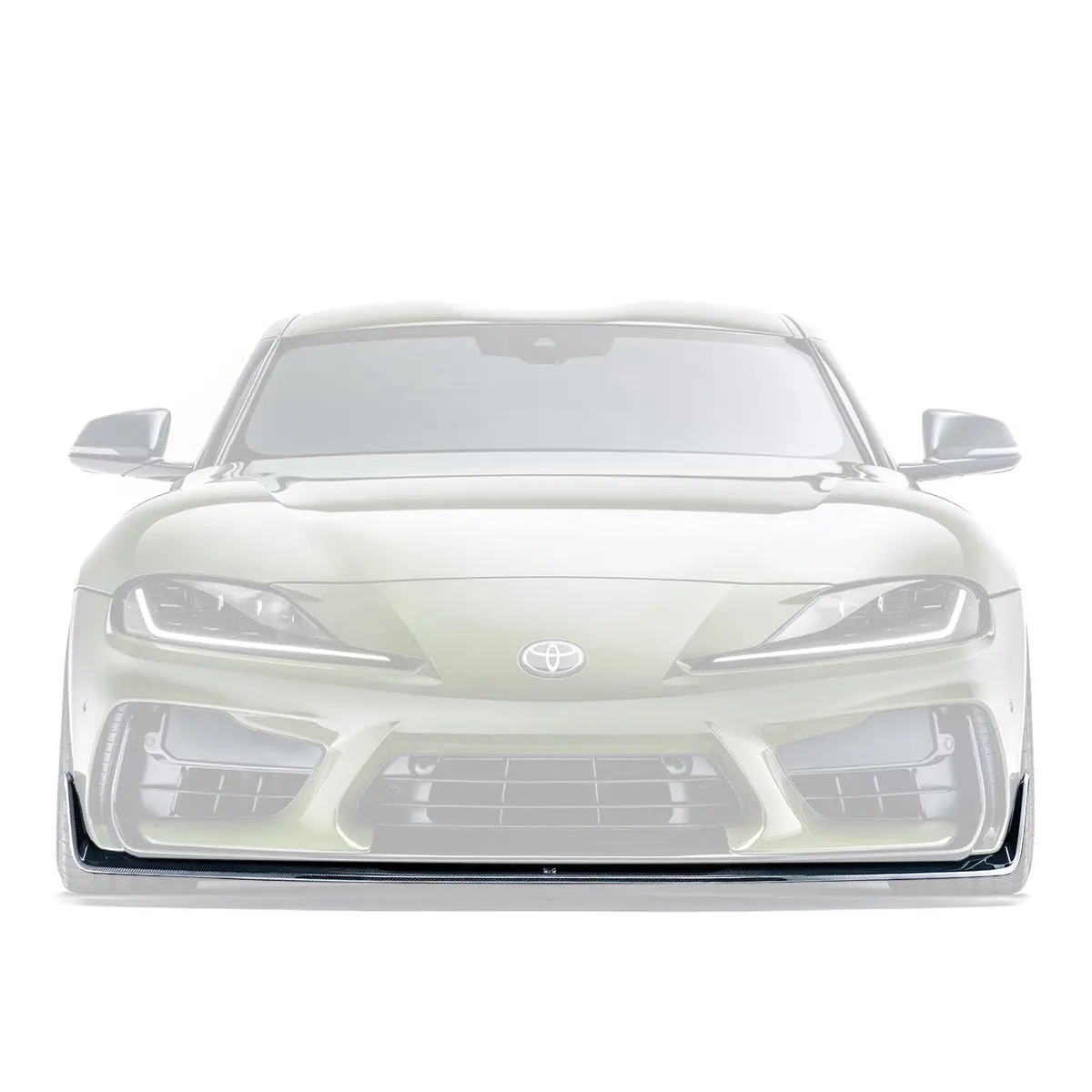 Toyota Gr Supra Carbon Fiber Front Lip (Adro Bumper) 1