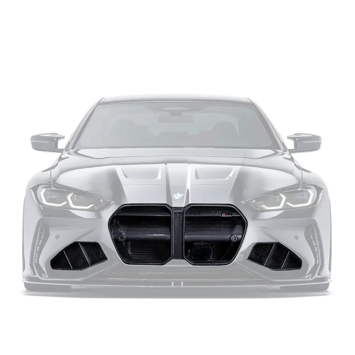 Bmw G8x M3/M4 Prepreg Grille + Duct Vents Set (Adro Bumper V1) 1
