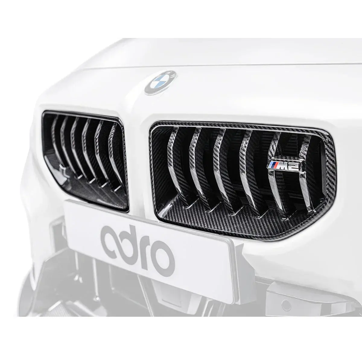 Bmw G87 M2 Prepreg Grille (Stock Bumper) 1