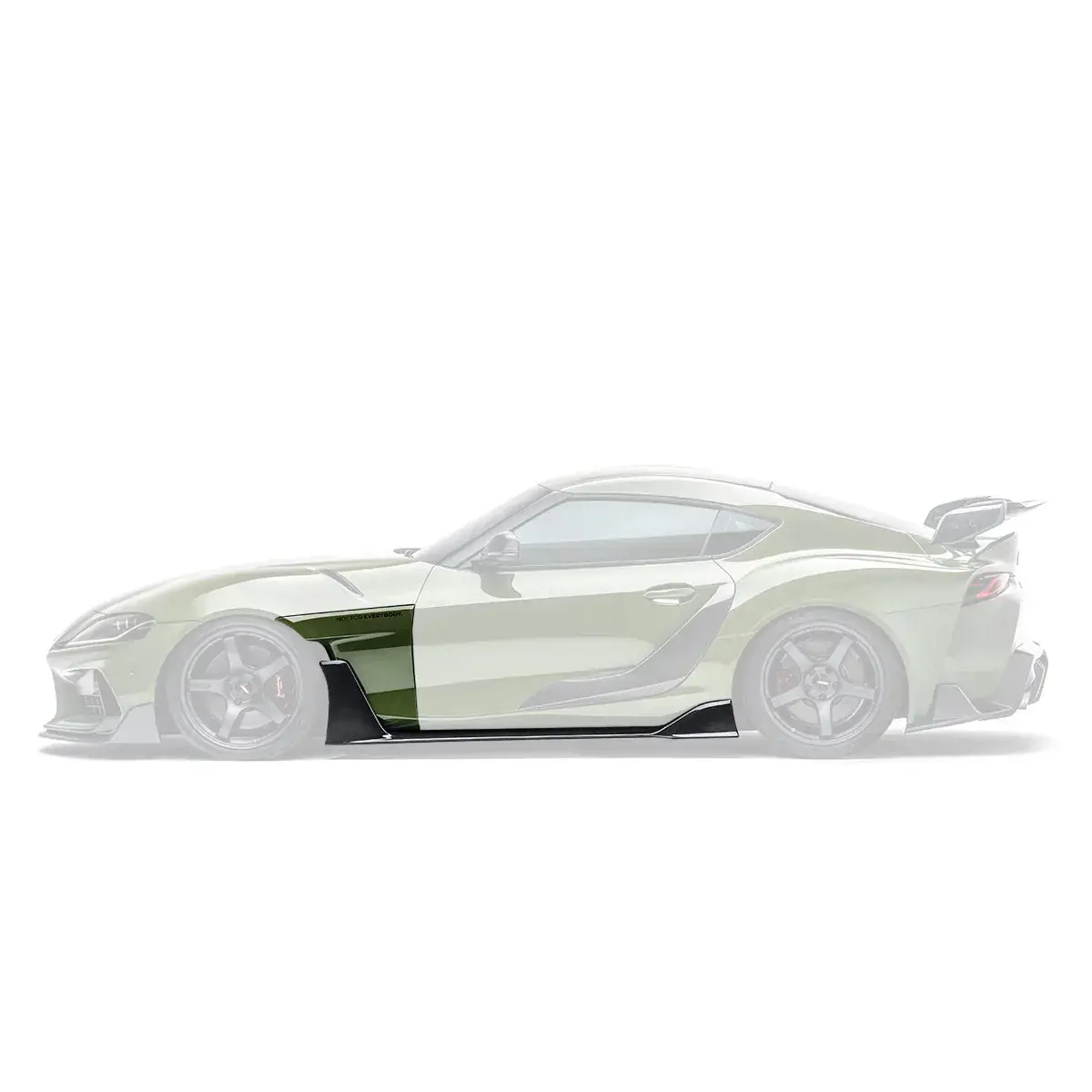 Toyota Gr Supra Carbon Fiber Side Skirts V2 1