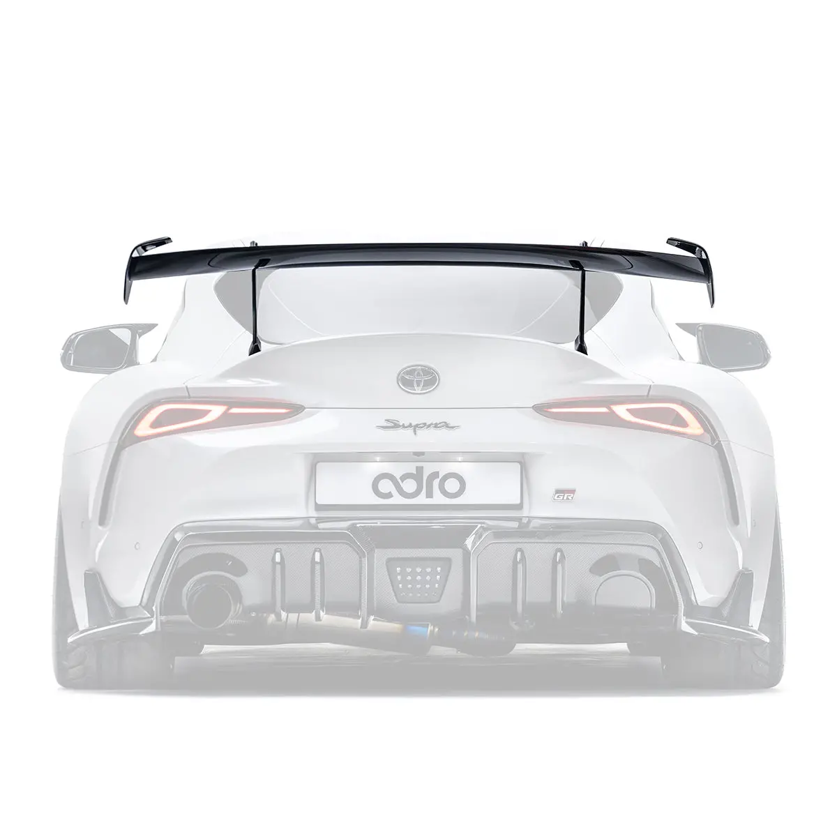 Toyota Gr Supra (Taller) At-R2 Swan Neck Wing 1