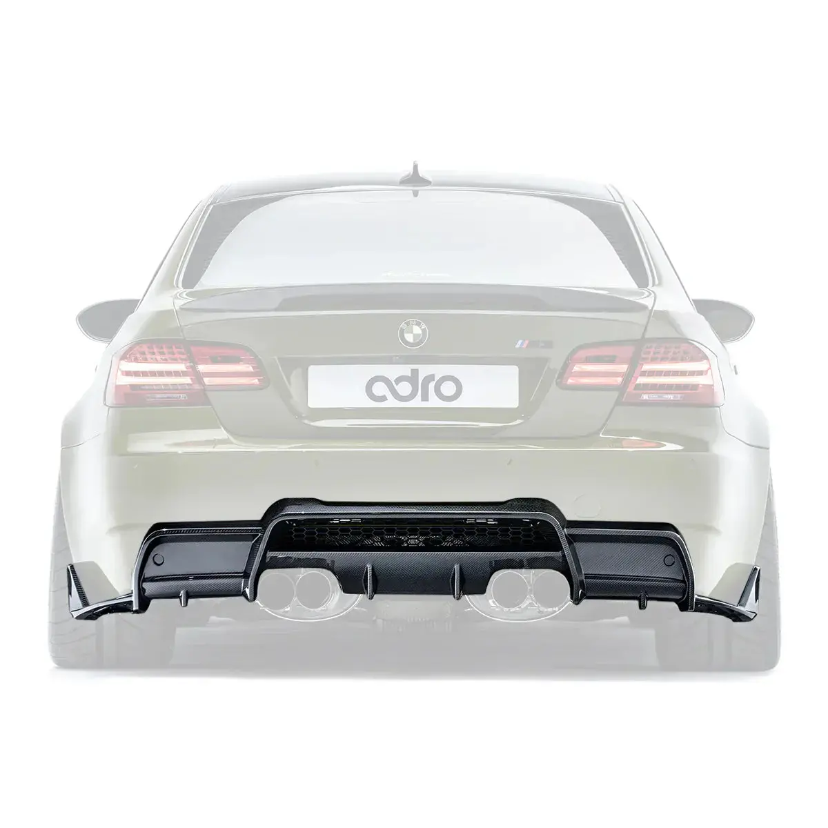 Bmw E92 M3 Carbon Fiber Rear Diffuser 1