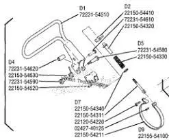 02427-40125 Spring Pin Shindaiwa 1