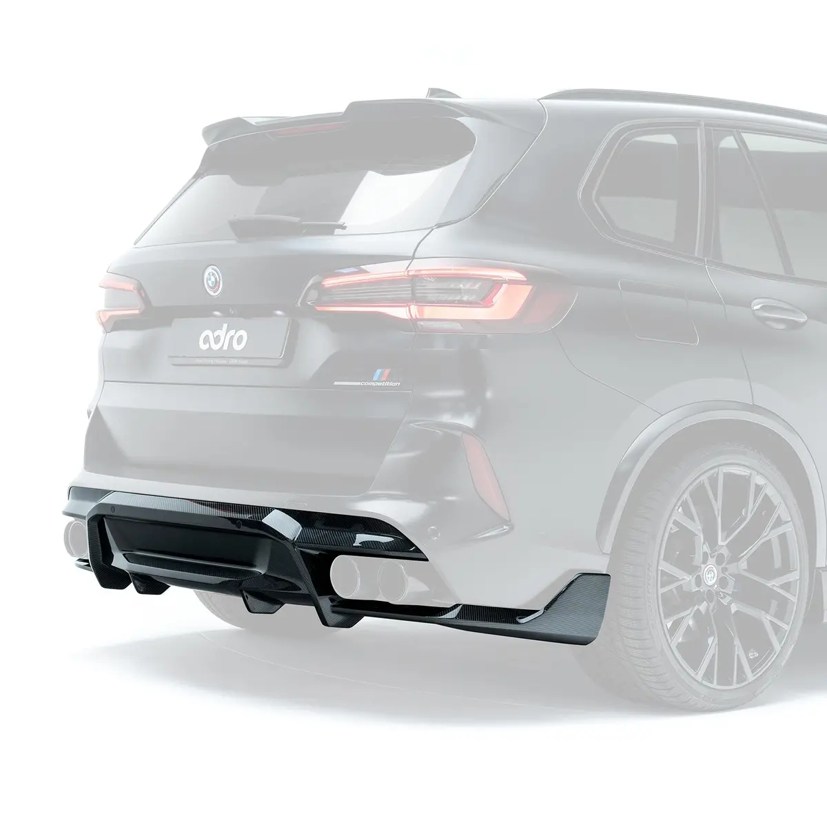 Bmw F95 X5m Prepreg Rear Diffuser 1