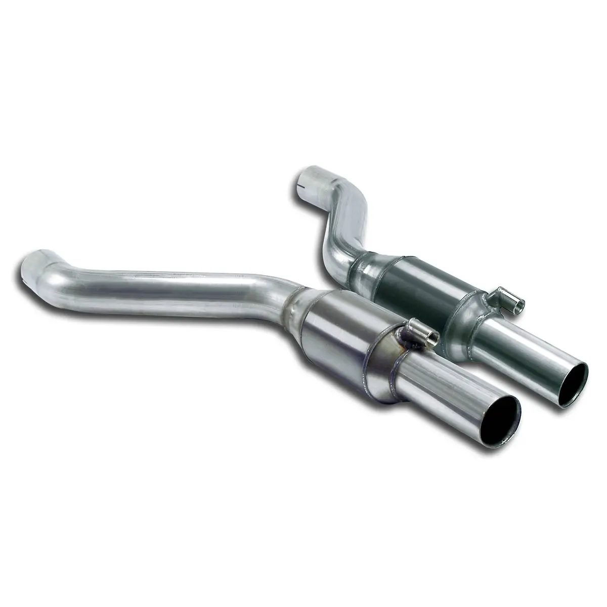 Supersprint Bmw 3 Series E36 Front Exhaust With Metallic Catalytic Converter Right + Left 100 Cpsi 1