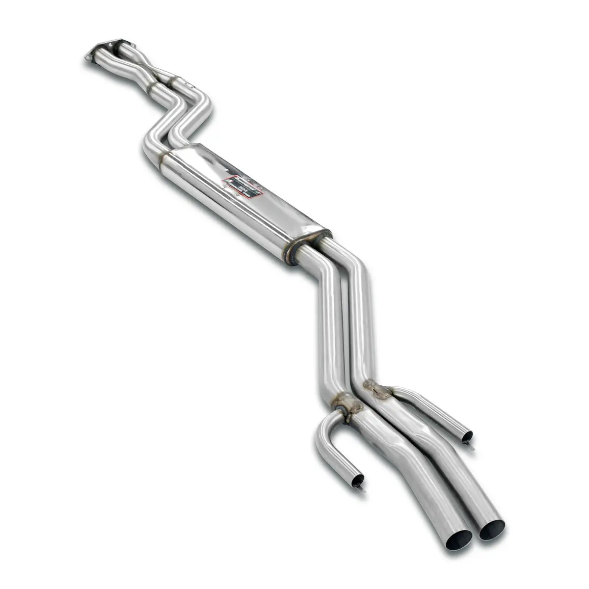 Supersprint Bmw E30 M3 Center X-Pipe - Race Resonator 1