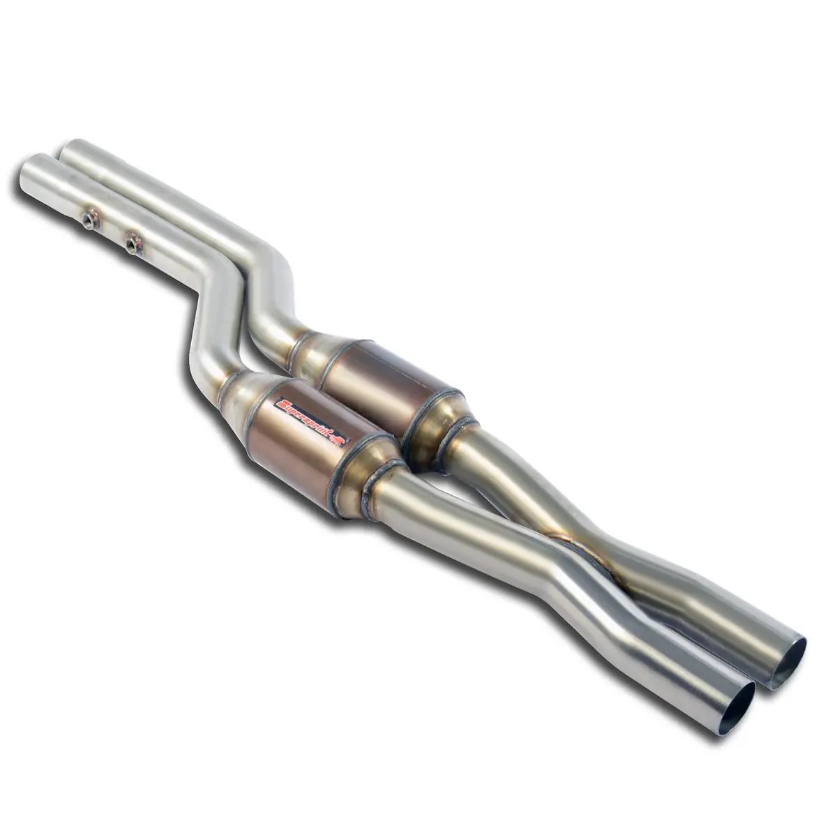 Supersprint Bmw 3 Series E30 Front "X-Pipe" With Metallic Catalytic Converter Right + Left 1