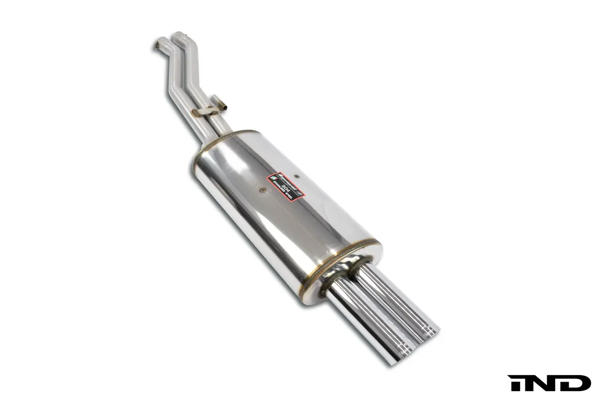 Supersprint E30 3-Series (S5x / M5x Engine Swap) Stainless Rear Exhaust 1