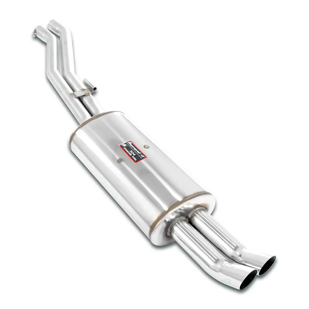 Supersprint E30 3-Series (Engine Swap) Stainless Rear Exhaust With Dtm Tips 1