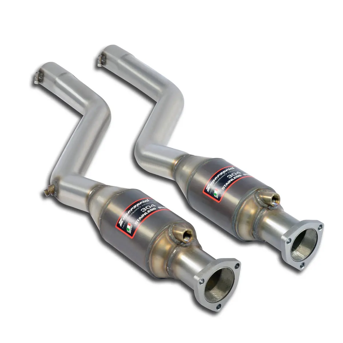 Supersprint Bmw E46 M3 Race Metallic Catalytic Converters. 1