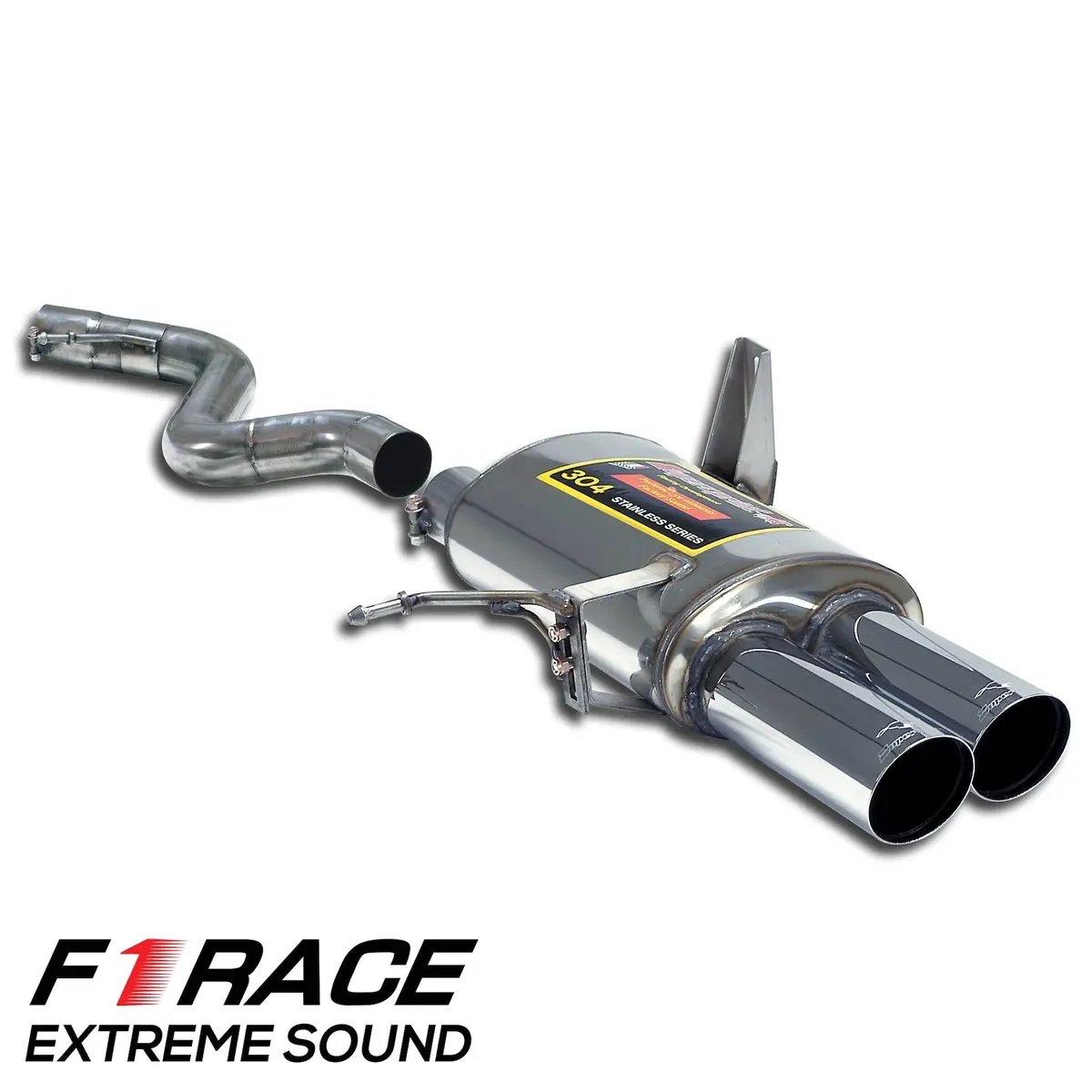 Supersprint Bmw E92 M3 Rear Exhaust Right "F1 Race Lightweight" Oo80 1