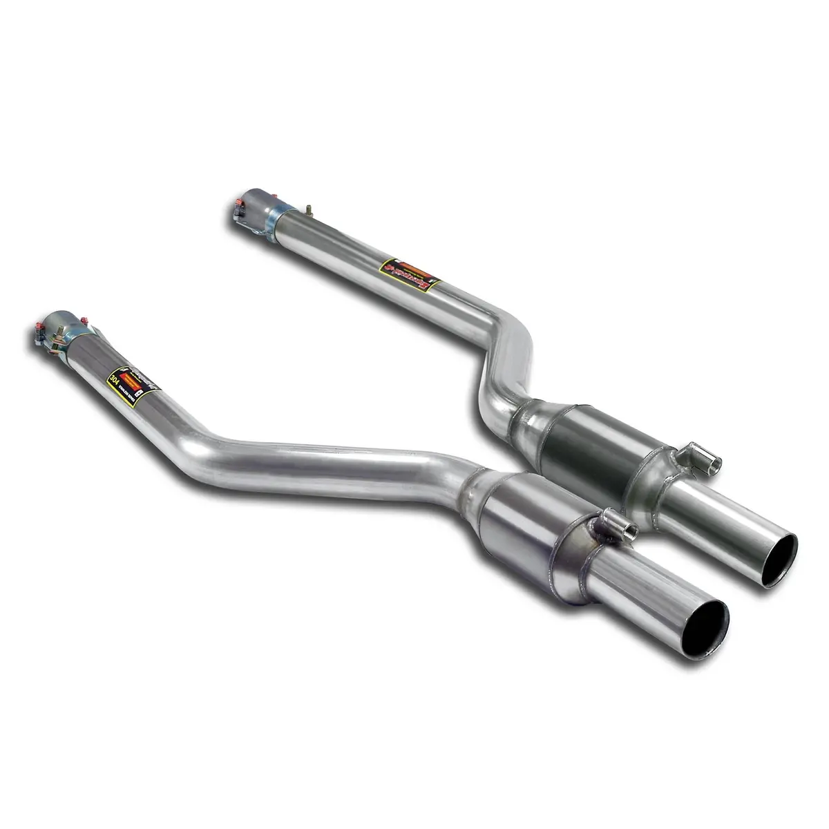 Supersprint Bmw E9x M3 Front Exhaust With Metallic Catalytic Converter Right + Left 1