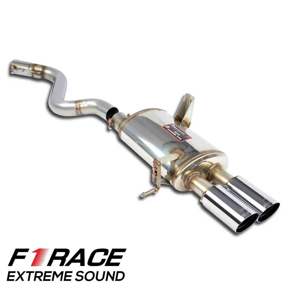 Supersprint Bmw E90 M3 Rear Exhaust Right  "F1 Race Lightweight" Oo80 1