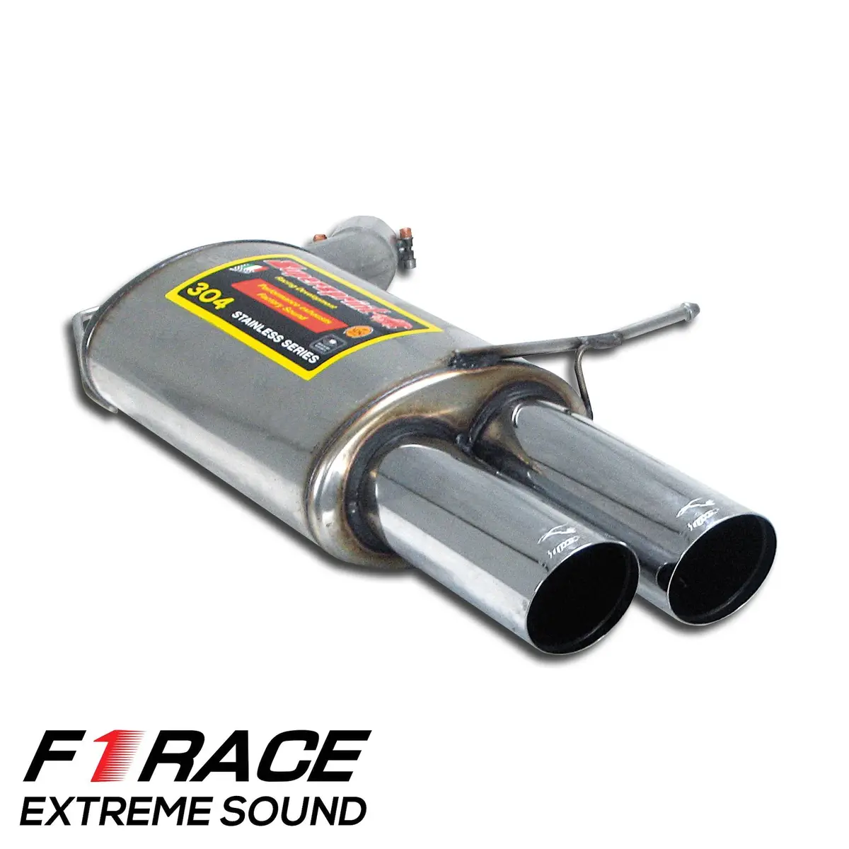 Supersprint Bmw E63 Coupè M6 Rear Exhaust Left "F1 Race" Oo80 1
