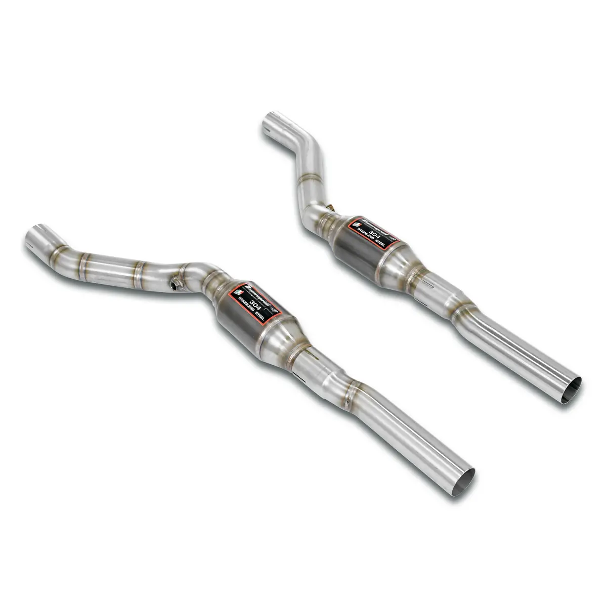 Supersprint Bmw 3 Series E30 S62 / M6x Front Exhaust With Metallic Catalytic Converter Right + Left 1