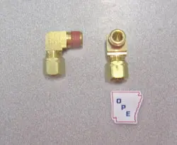 064-0003 Elbow 90D Brass 269Ca4-2 Sanborn Sb2/Wh3 1