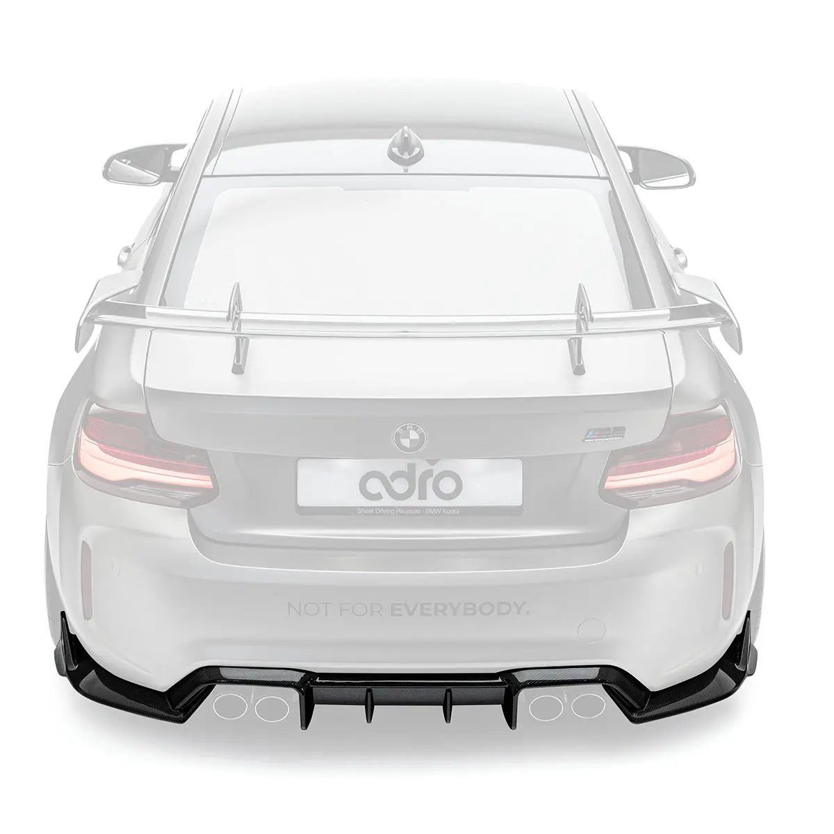 Bmw F87 M2 Carbon Fiber Rear Diffuser 1