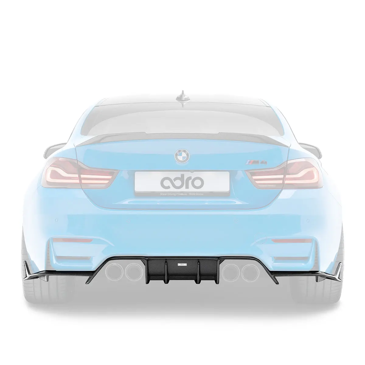 Bmw F8x M3/M4 Carbon Fiber Rear Diffuser 1