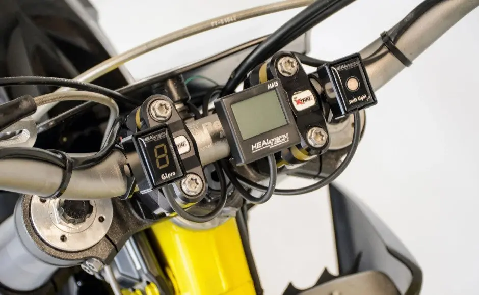 Heal Tech Quickshifter Handlebar Mount For Gipro And Shift Light Pro (Gipro-M-Bk) 1