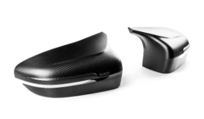 Akrapovic 2018+ Bmw M5 (F90) / 2020 Bmw M8 (F91/F92) Carbon Fiber Mirror Cap Set - Matte 1