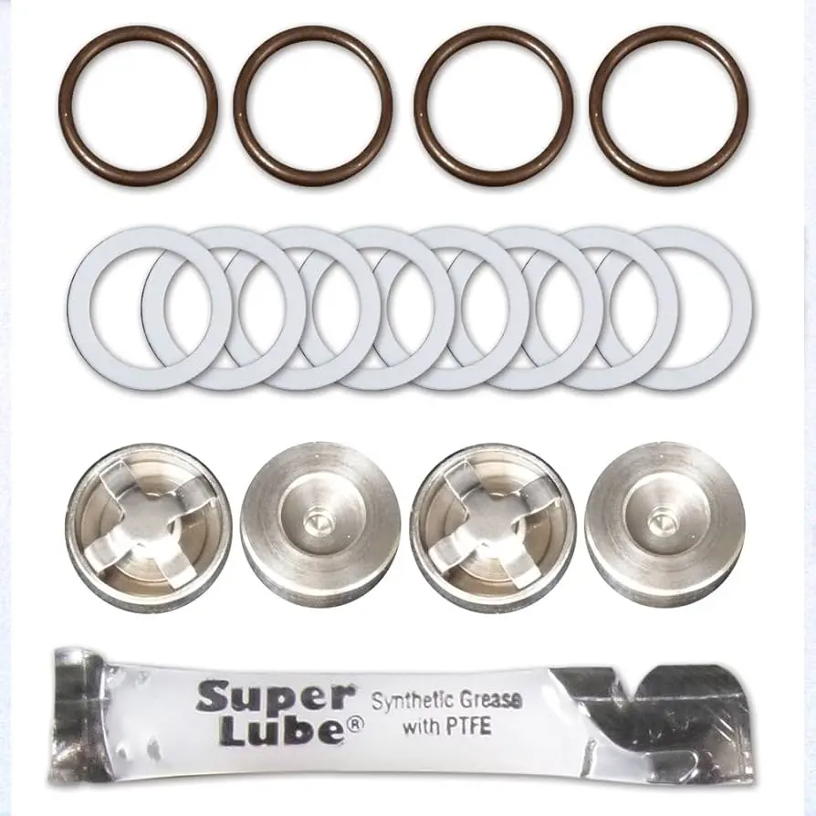 10004 Kit-B, Valve & Seals, Buna 112/113/212/217/348/356,M-Valv Pumptec 1