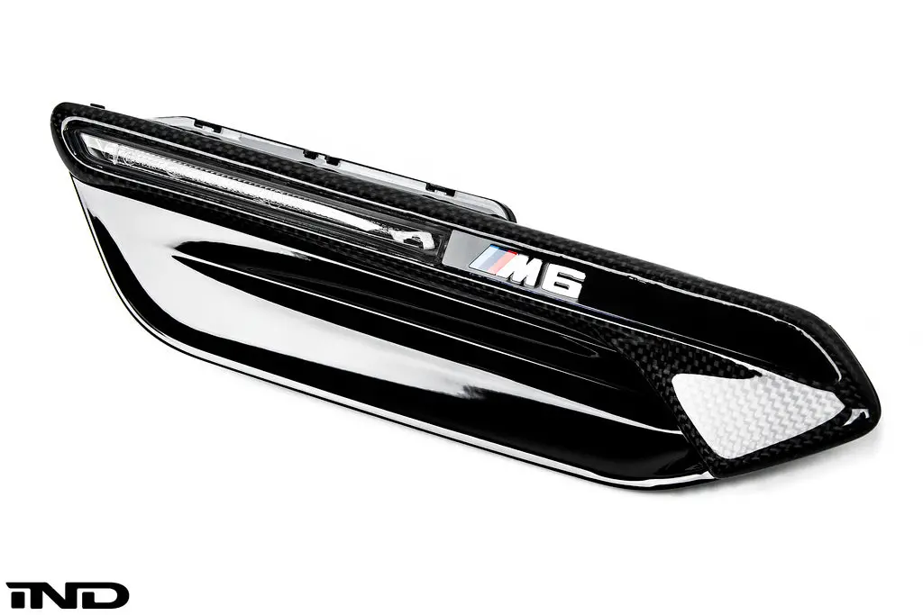Ind F06 / F12 / F13 M6 Carbon Fiber Side Marker Set 1