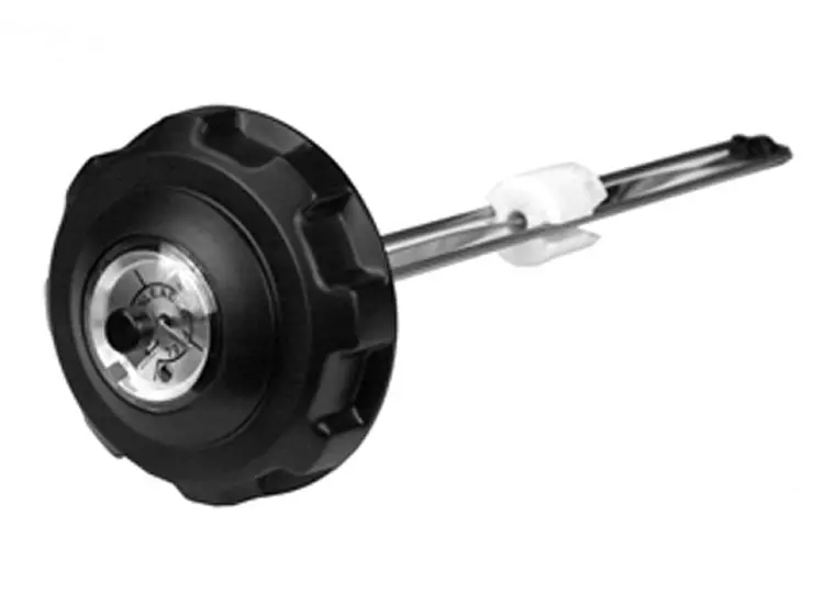 Fuel Cap With Gauge Scag 482497 Fits Turf Tiger   3 1/2 Inch I.D. Gauge Length 13 3/4 Inch 1