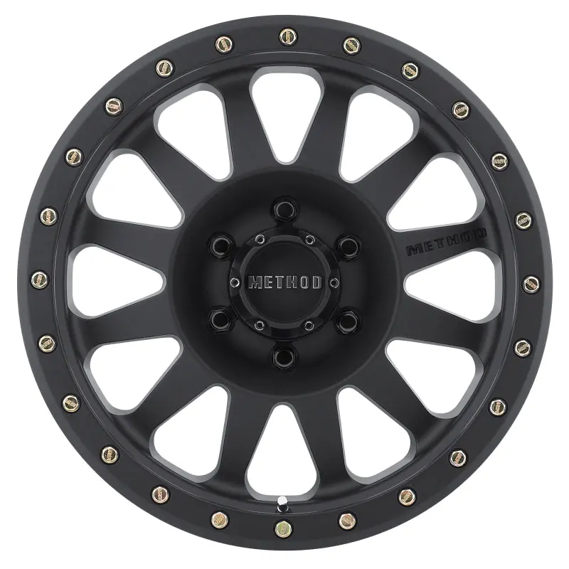 Ford Bronco Method Mr304 Double Standard 18X9 -12Mm Offset 6X5.5 108Mm Cb Matte Black Wheel 1