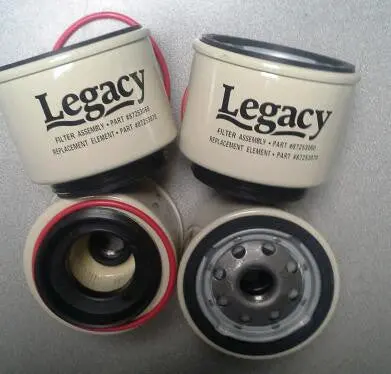 87253070 Legacy 4 Pack  Spin On Filter  Compare To Racor R12t Fm695/Wh4 1