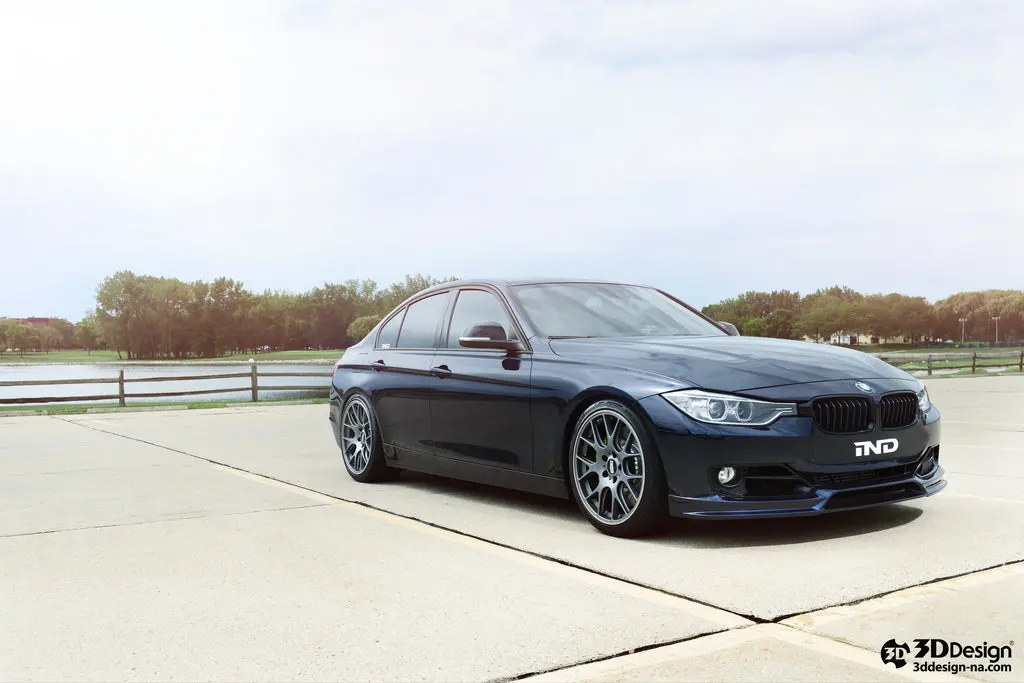 3D Design F30 / F31 3-Series Sport Front Lip 1