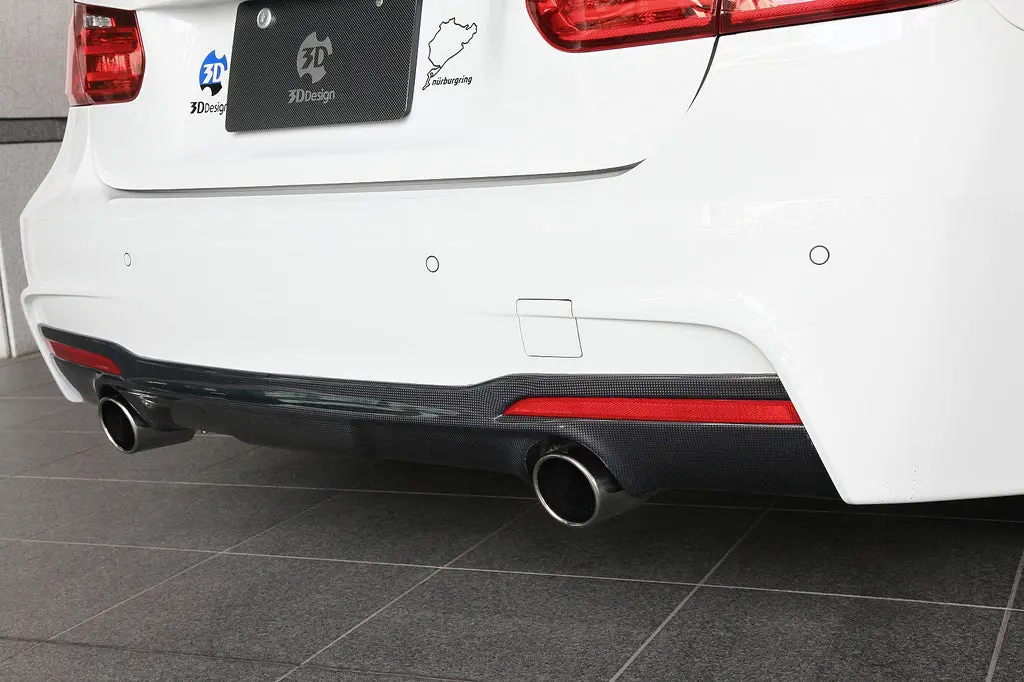 3D Design F30 / F31 335I M-Sport Carbon Rear Diffuser 1