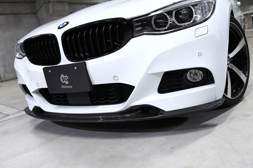 3D Design F34 3-Series Gt M-Sport Carbon Front Lip 1