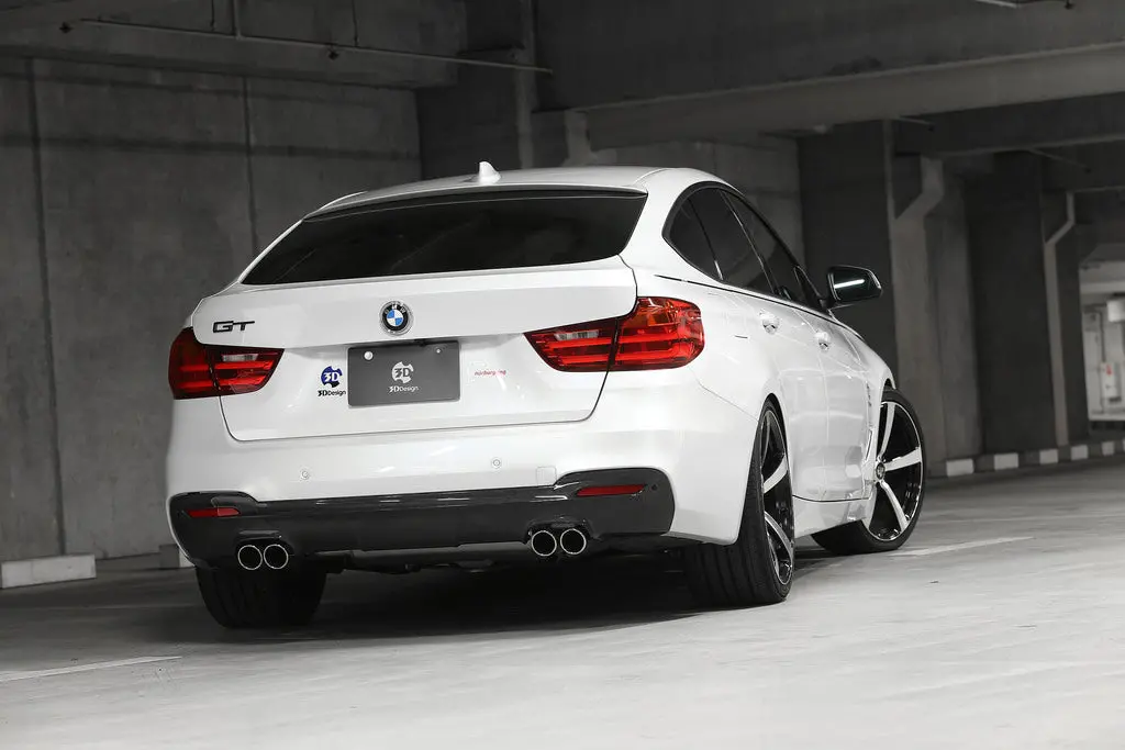 3D Design F34 3-Series Gt M-Sport Carbon Rear Diffuser 1