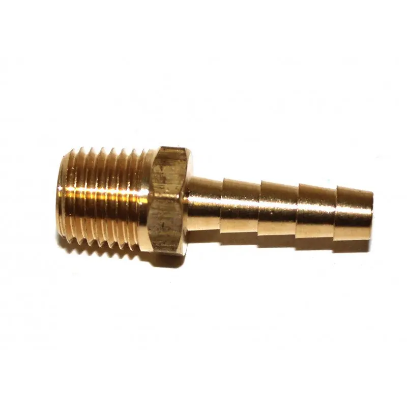 140354 Brass, Hose Barb 1/4 X 1/4" Mpt Pw Sm 1