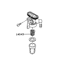 14043-2052 Strainer Kawasaki Bx8/Wh3 1
