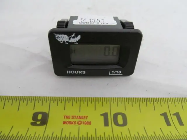 141551  Hourmeter  Grasshopper 3/Sh3-5/W4 1