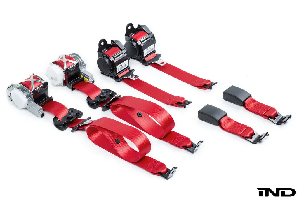 Ind F82 M4 Colored Seat Belt Set 1
