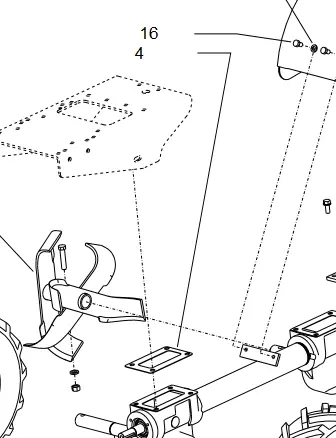 1504 Gasket, Transmission Ref 4 Earthquake 1