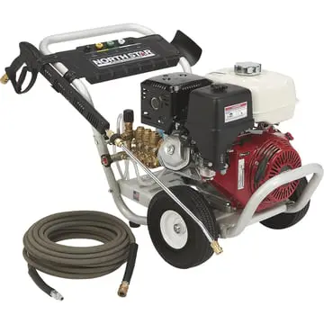 157133  Gas Cold Water Pressure Washer, 4200 Psi, 3.5 Gpm, Honda Engine, Aircraft-Grade Aluminum Frame Northstar 1