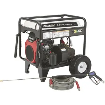 1571493  Gas Cold Water Pressure Washer, 5000 Psi, 5 Gpm, Honda Engine, Electric Start, Belt Drive Northstar 1
