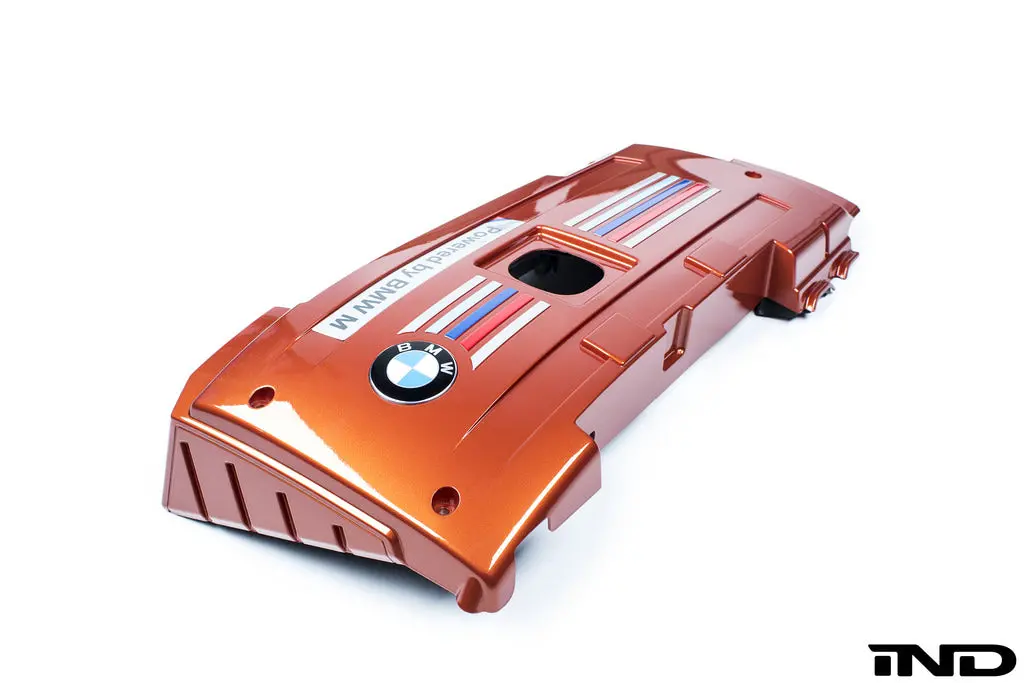 Ind E82 1M (N54) Painted Engine Cover 1