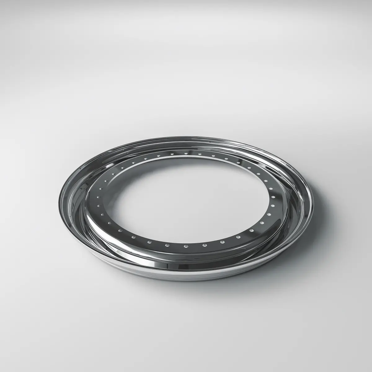 16-17” Work 36 Bolt Aluminium Outer Lip 1