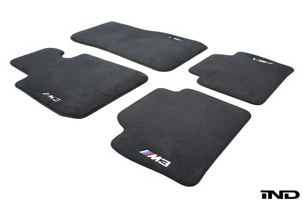 Ind F8x M3 / M4 Custom Floor Mat Set 1