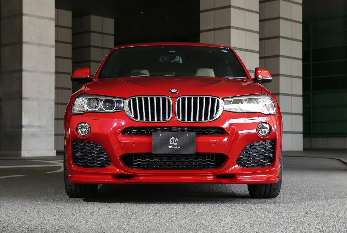 3D Design F26 X4 M-Sport Front Lip 1