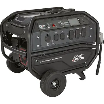1654402 Northstar Quiet Armor Commercial-Grade Portable Efi Generator With Electric Start, 9250 Surge Watts, 7250 Rated Watts Northstar 1
