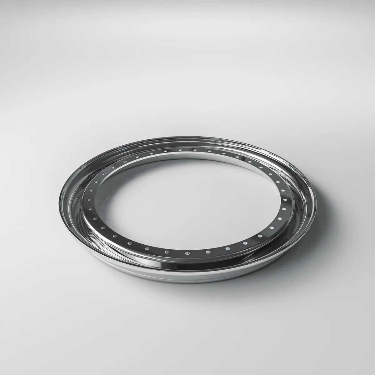 17" Éclair 40 Bolt Aluminium Outer Lip 1