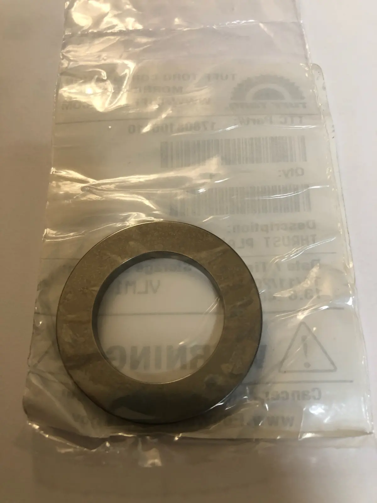 17808106110 Thrust Plate A Tuff Torq 1